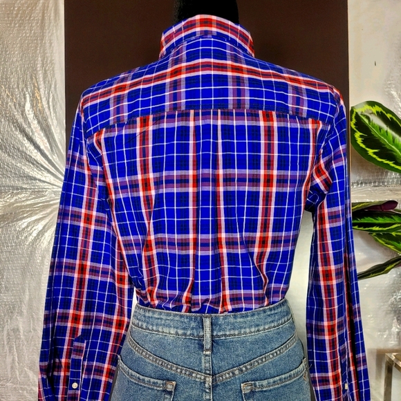J. Crew Plaid Button Down Shirt - Picture 2 of 4